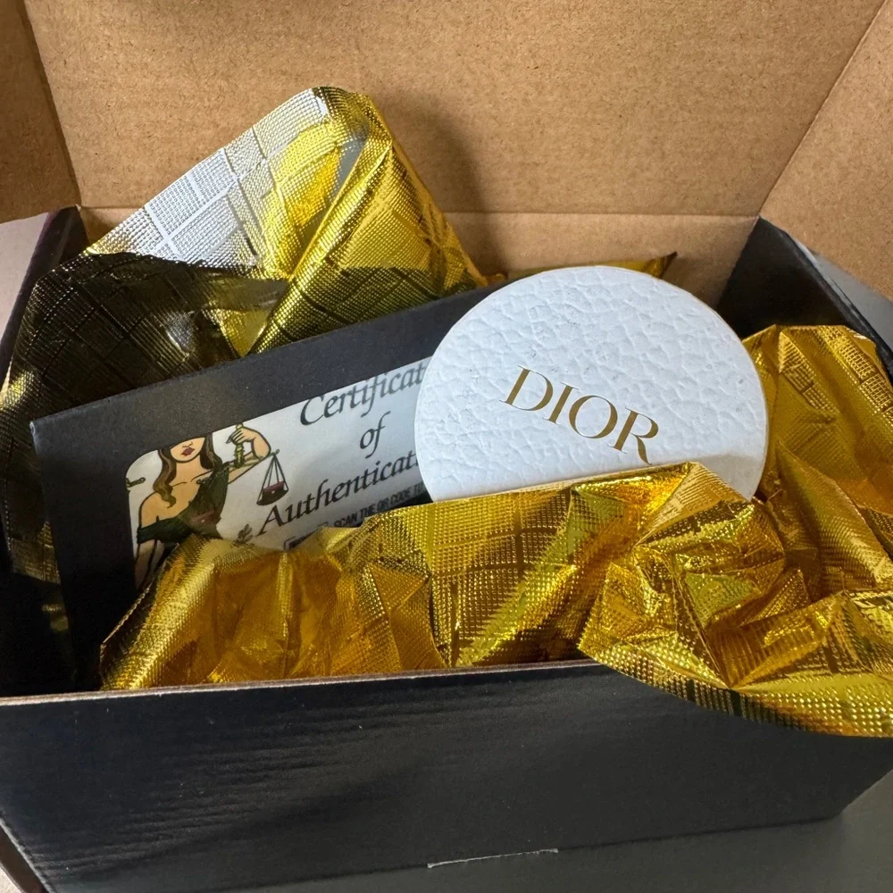Dior Black and Gold Scarf cheetah animal print Authentic